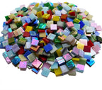 610 Pieces Iridescent Square Glass Mosaic Tiles - Image 3
