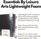 Essentials by Leisure Arts Foam Sheets 9 x 12 Assorted, DIY Art Projects - Image 2