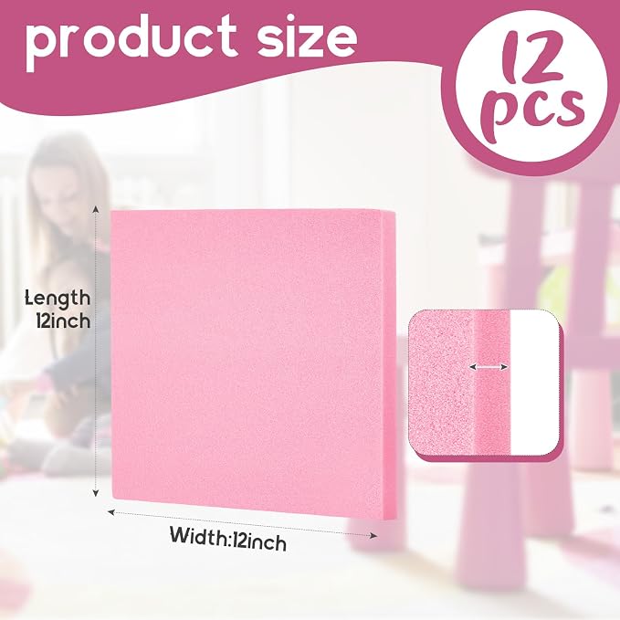 Frienda 12 Pcs Foam Board Bulk XPS Foam Sheet Panel - Image 2