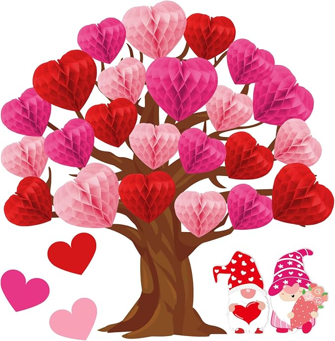 JarThenaAMCS 50Pcs Valentine's Day Bulletin Board Set Classroom Decoration 3 by JarThenaAMCS