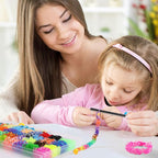 XKDOUS 64 Colors Rubber Band Bracelet Kit, Bracelet Making Kit - Image 5