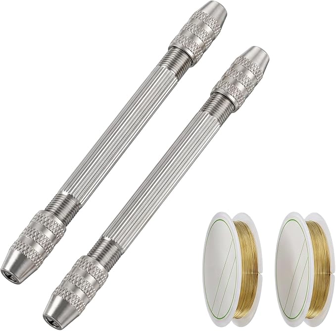 2 PCS Jewelry Making Kit Wire Wrapping Tools Set Wire Twister, Wire-Rounder Tool by Unknown