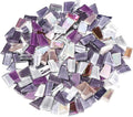 Purple Mixed Irregular Mosaic Glass Mosaic Tiles Pieces, 300 Grams Mosaic DIY by ZWCTmosaicdiy