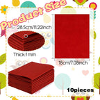 10Pcs Felt Sheets Fabric, 1mm | Polyester, - Image 7