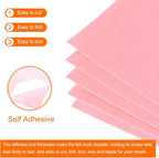 MECCANIXITY Adhesive Felt Sheets, Felt Fabric Crafts Back Adhesive Felt Sheets - Image 4