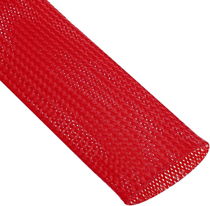 uxcell Expandable Sleeving, 2-inch 10ft Cable Sleeve - Image 2