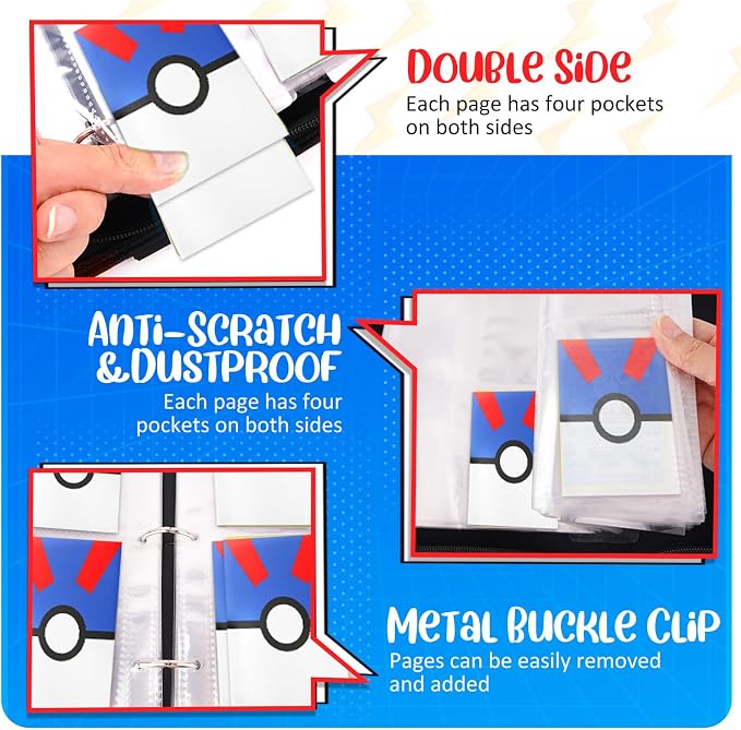 900 - Pockets Trading Card Binder - Image 5