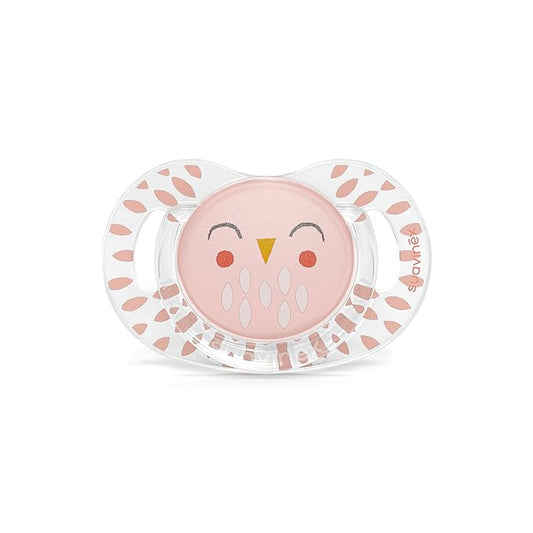 Suavinex Bonhomia SX PRO Physiological Pacifier, Supports Breastfeeding Babies, Pacifiers for 18 Months and Up, Baby Pacifier, Baby Accessories, (Pink)