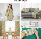E-Tailor® Hand-Block Printed Pre-Cut Cotton Fabric Ideal - Image 5