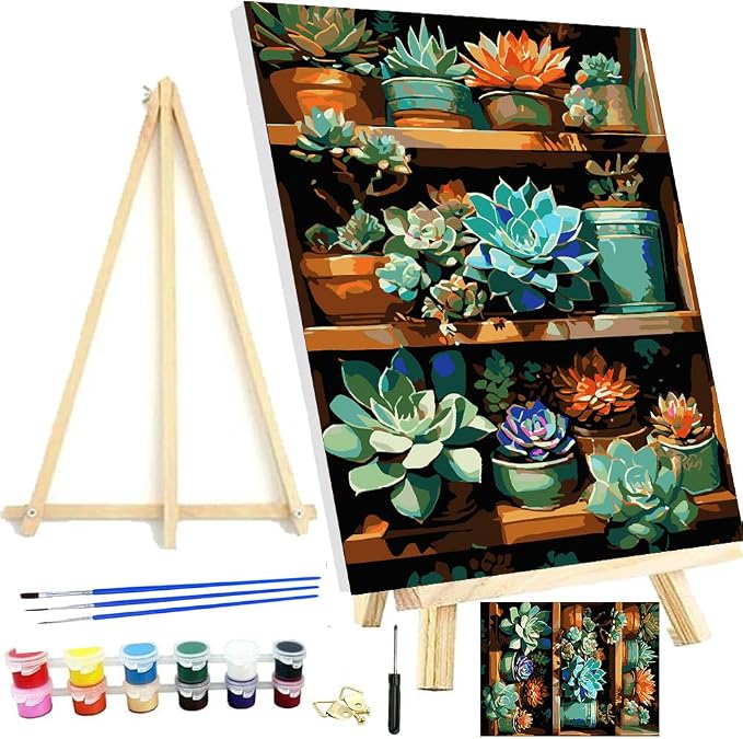 Meothan Framed Paint by Numbers Kits by MeothanDiamondPainting