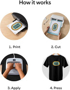 Cricut Printable Iron-On for Dark Fabrics, 10 sheets - Image 5