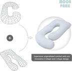 MOON PARK Pregnancy Pillows for Sleeping - Image 5