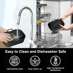 Silicone Air Fryer Liners 2 Pack, Reusable Liners Compatible - Image 5