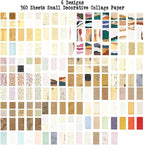 Vintage Scrapbook Background Paper - Image 2