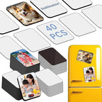 80PCS Sublimation Magnet Blanks Bulk 5.5x7.5 CM Rectangle by Unknown