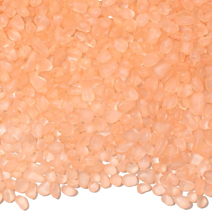 QEQEKAKA Sea Glass Stones for Crafts About 1LB Glass Pebbles Gemstones Bulk for by QEQEKAKA