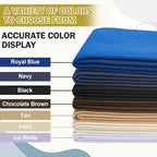 XSEINO Black Large Felt Fabric 72" X 36 ", 1.4 mm Thick Soft Felt Fabric Sheet - Image 5