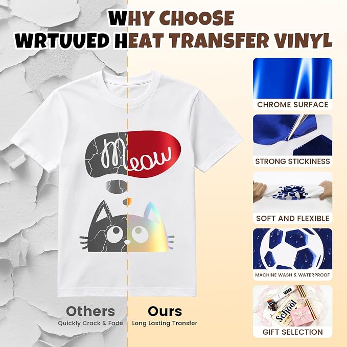 Royal Blue Metallic Heat Transfer Vinyl Roll - Image 6