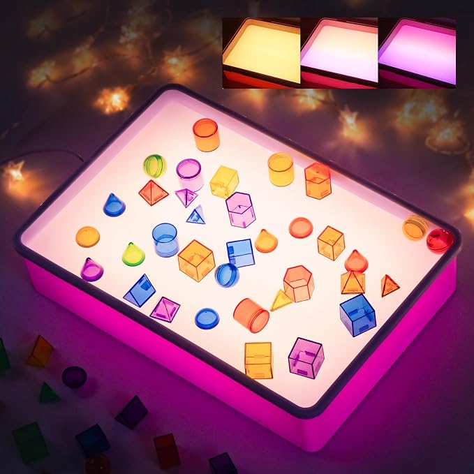 PreTrans Sand Painting Light Box – Kids Light Table by PreTrans