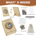200 Pieces Sun and Moon Wooden Puzzles - Image 5