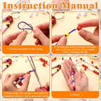 Landical 564 Pcs Sports Keychain Making Kit DIY Baseball Basketball Football - Image 3