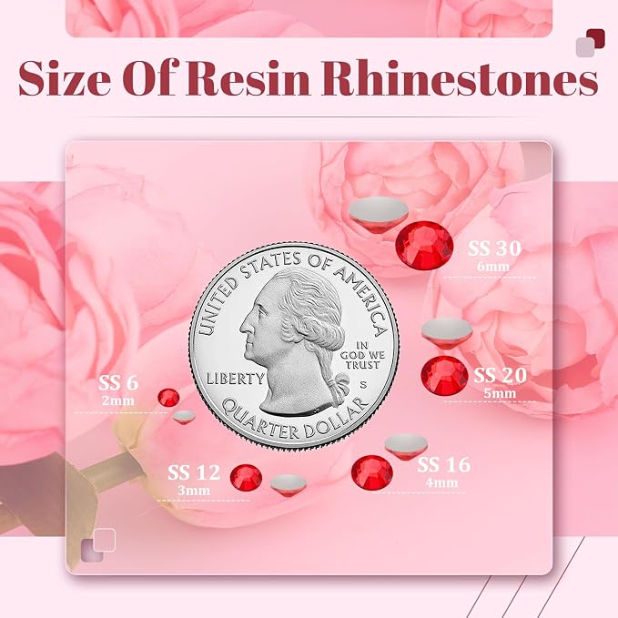 12000PCS 2mm Resin Rhinestones Bulk - Image 3
