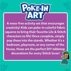 Skillmatics Poke-in Art – Lilo & Stitch, Mess-Free Fun, DIY Wood Craft Kit | - Image 8