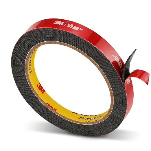 3M Double Sided Tape, Heavy Duty, 0.39" x 15.4Ft, Waterproof Foam Tape by Unknown
