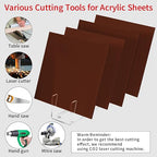 1/8 Thick 10 x 10 inch Acrylic Sheets - Image 2