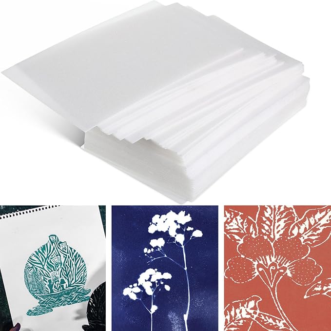 Cholemy 120 Pcs Foam Printing Plates 4 x 6 Inch White Foam Sheets 1/20 Inch by Cholemy