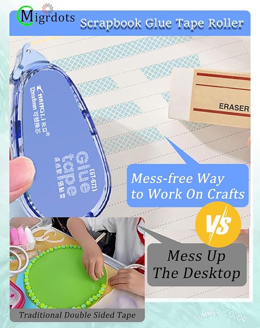 Upgraded Glue Tape for Scrapbooking - Image 2