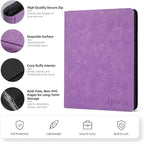 Card Binder 16 Pocket, Premium 1024 Double Sided Pocket Collection Binder - Image 5