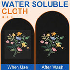 FURWEY 36PCS 8.5"x11" Wash Away Embroidery Stabilizer – Self Adhesive & - Image 10