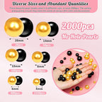 2000PCS Pearls for Crafting, Candles Centerpiece, DIY Crafts, Jewelry Making - Image 2