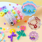IOOLEEM 4000pcs White Pony Beads, Beads - Image 6
