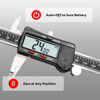 S&F STEAD & FAST Digital Calipers 6 inch, Caliper Measuring Tool, Stainless - Image 6