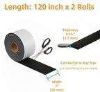 Felt Strips with Adhesive Backing – Furnigear Heavy Duty Cuttable Felt Tape - Image 3