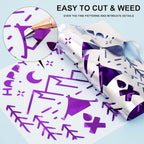 VINYL FROG Chrome Adhesive Vinyl Roll – 12"x60" Glossy Chrome Mirror Purple - Image 3