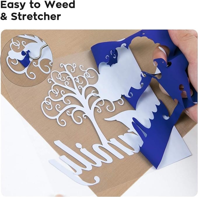 Dysania Royal Blue Heat Transfer Vinyl, Compatible - Image 3