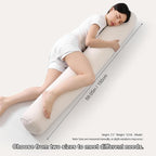 Body Pillow for Adults, Long Round Pillow, Big Cylindrical Pillow, Large Full - Image 3