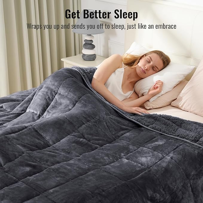 Uttermara Weighted Blankets for Adults King Size, 15lbs 80x87 inches Blanket - Image 3