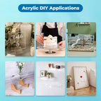 Fab Glass and Mirror Plastic PET Acrylic Plexiglass Sheet 6" x 12" - Image 7