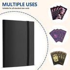 Card Binder, EDUDIIU 9 Pockets Premium Trading Card Binders, Cards Collection - Image 7