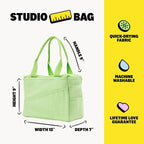 Soolla Studio Bag: Art Supply Storage Organizer & Pottery Tool Bag, Washable - Image 8