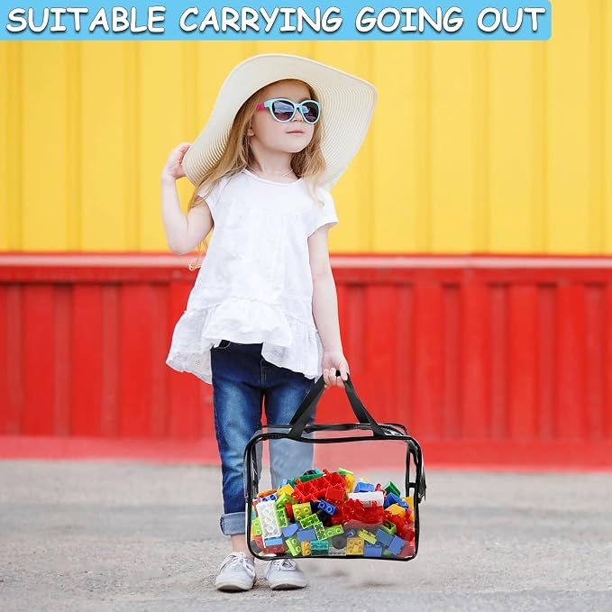 6 Packs Widen X-Large Toy Storage Bags 12.6×9.25×6.9In - Image 7