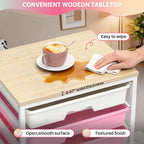 Goovilla Rolling Cart with Drawers, Utility Cart Organizer with 5 Removable - Image 4
