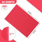 Innconee 30 Pcs 3D 3mm Embroidery Foam EVA Puffy Foam Sheets - Image 2