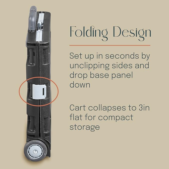 Mobile Folding Utility Cart - Image 5