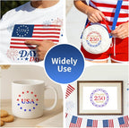 12 PCS Independence Day Stencils - Image 4
