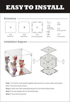 Self-Assemble Acrylic Display Case - Image 6